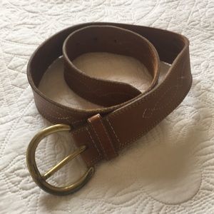 Genuine Leather Belt w/ stitching